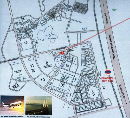  heights Images for Location Plan of Neelkanth Heights