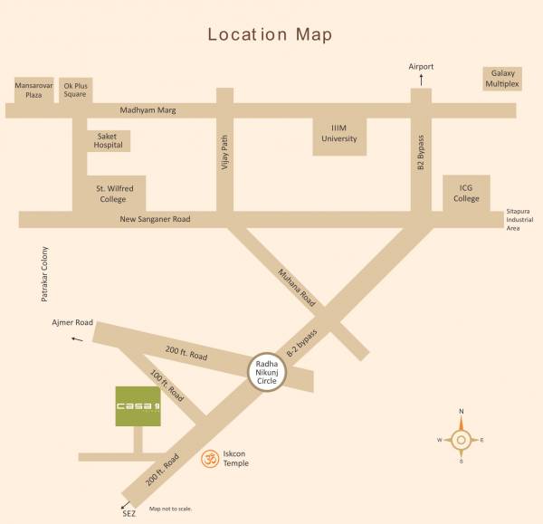  casa-9 Location Plan