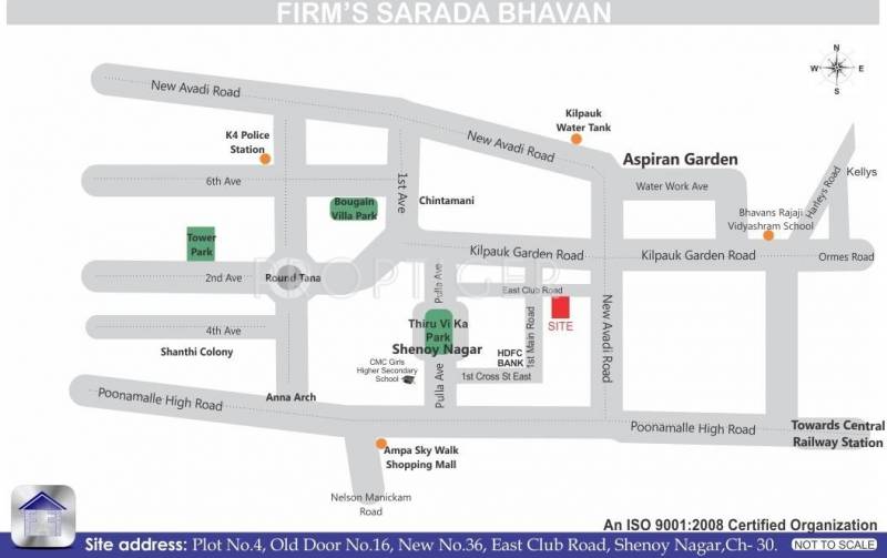 Images for Location Plan of Firm Firms Sarada Bhavan