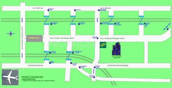 Images for Location Plan of Janapriyo Kalyani City Enclave