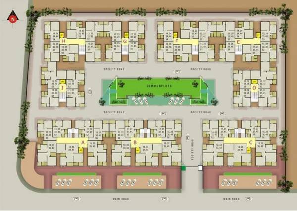  mahadev-residency Master Plan