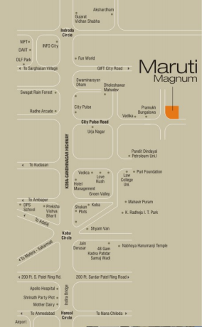  maruti-magnum Location Plan