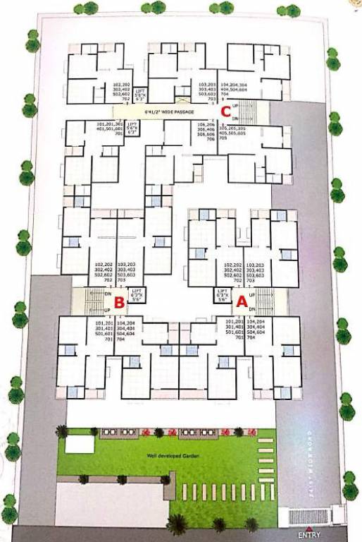 Images for Layout Plan of Parth Arjun Villa