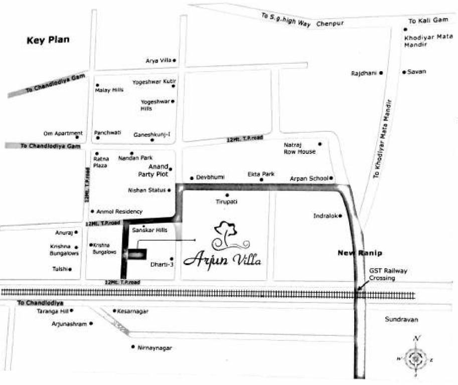 Images for Location Plan of Parth Arjun Villa