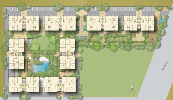  z-plus Tower A-G Cluster Plan