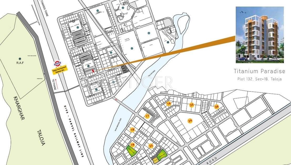 Images for Location Plan of Titanium Paradise