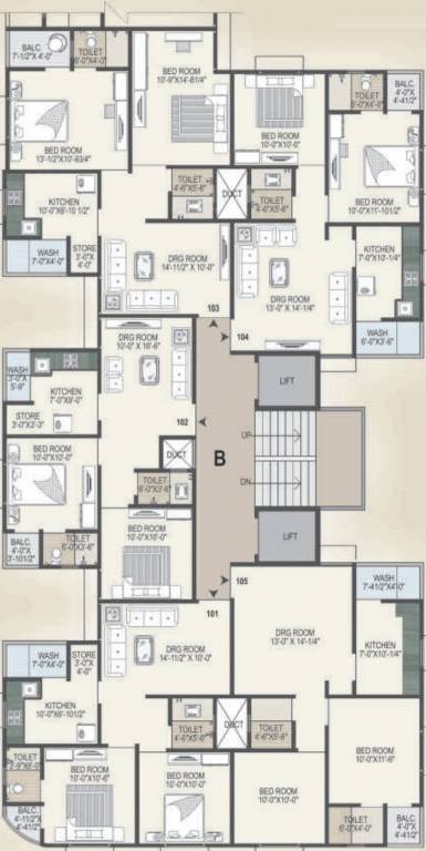 Images for Cluster Plan of Karnavati Nagar