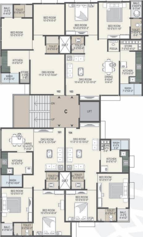 Images for Cluster Plan of Karnavati Nagar