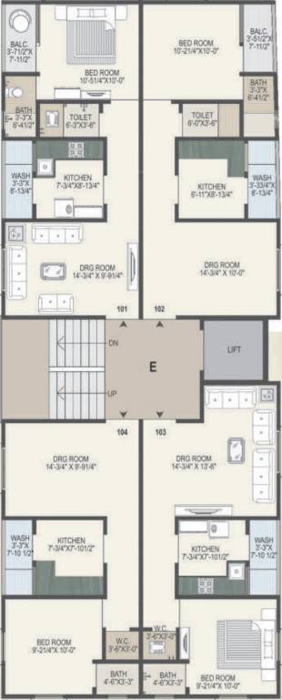 Images for Cluster Plan of Karnavati Nagar
