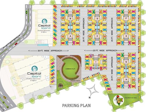  capitol-flora-and-capitol-icon-2 Images for Cluster Plan of Kalp Capitol Flora
