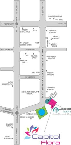 capitol-flora-and-capitol-icon-2 Images for Location Plan of Kalp Capitol Flora