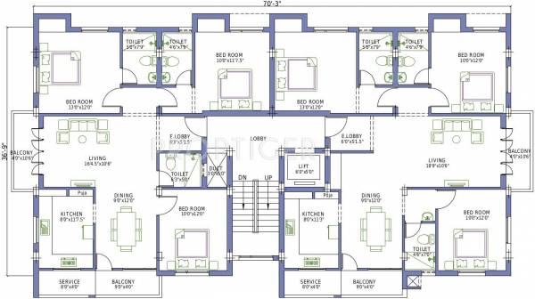 Images for Cluster Plan of Acchyuthan Trustpuram