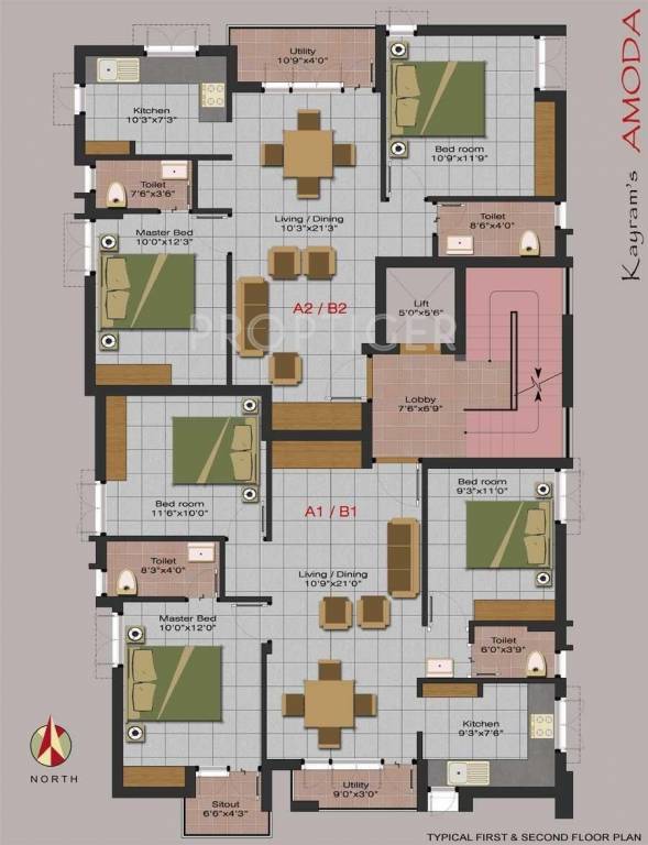 Images for Cluster Plan of Kay Ram Amoda
