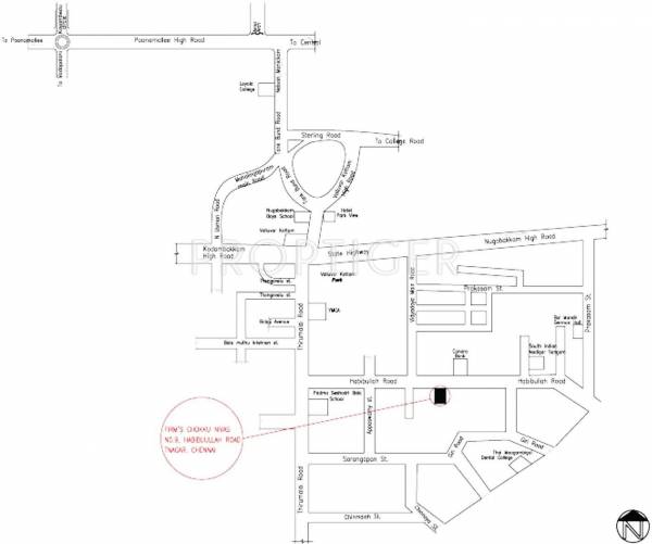 Images for Location Plan of Firm Chokku Nivas