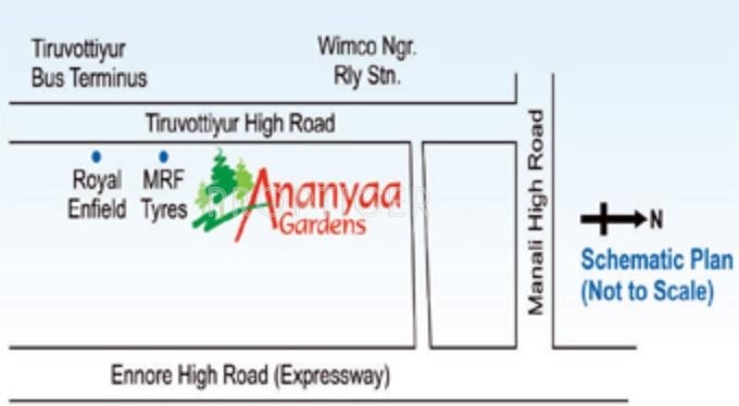 Images for Location Plan of Annai Ananyaa Gardens III
