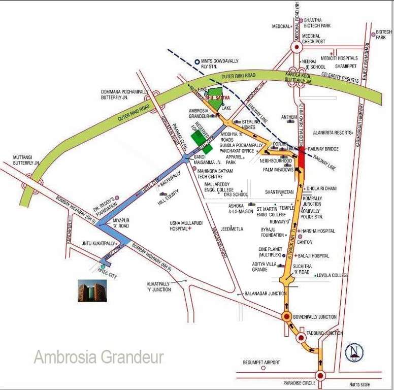  ambrosia grandeur Location Plan