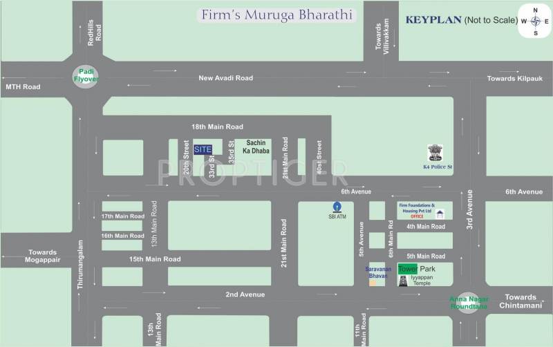 Images for Location Plan of Firm Muruga Bharathi
