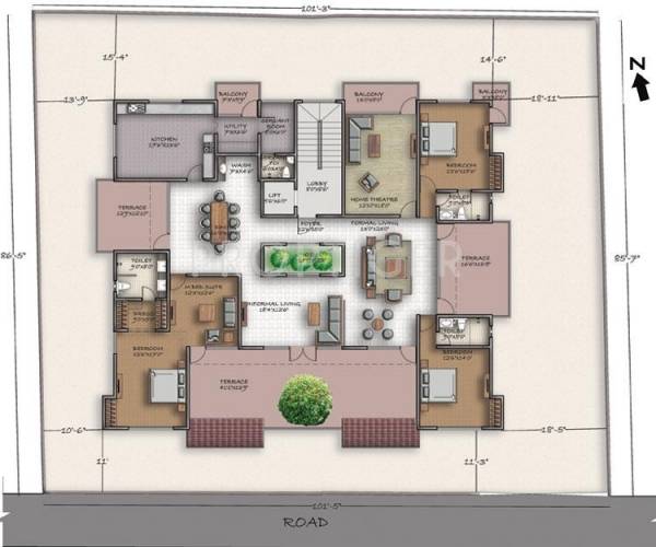 Images for Cluster Plan of Sumanth Sreshta Avanthika