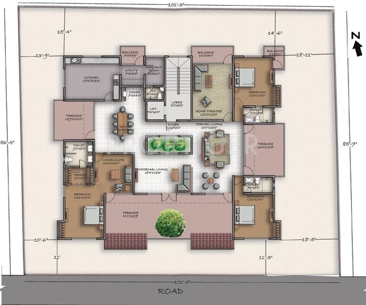 Images for Cluster Plan of Sumanth Sreshta Avanthika