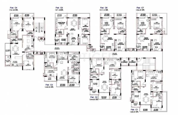 Images for Cluster Plan of Indu Projects The Annexe