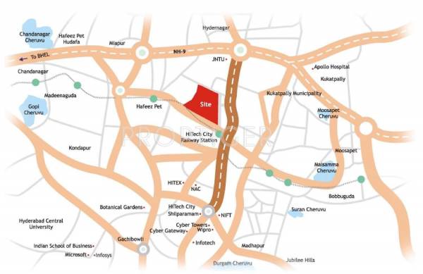 Indu Projects The Annexe Location Plan