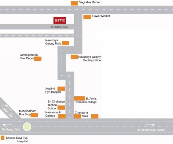 Images for Location Plan of Lakshmi Pras Heights