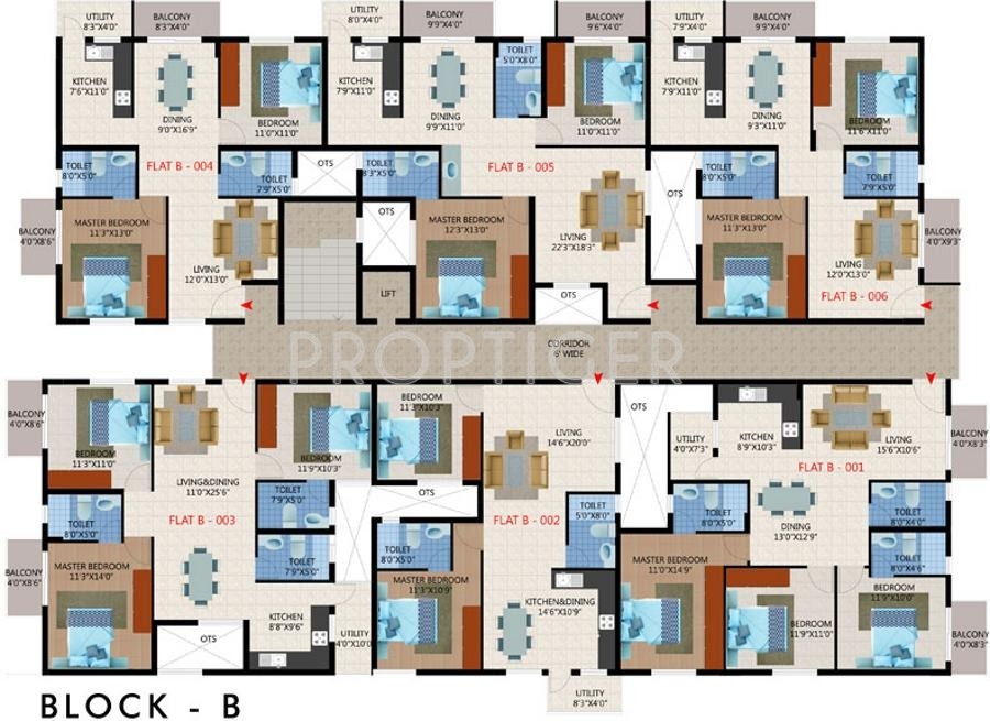 Images for Cluster Plan of Unique Infrastructure Eastern Breeze