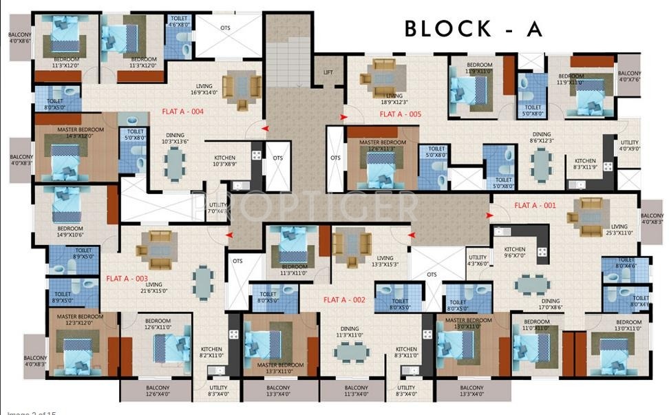 Images for Cluster Plan of Unique Infrastructure Eastern Breeze