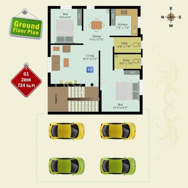 Images for Cluster Plan of Anandam Foundations Moonstone
