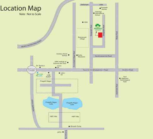  prahas county Location Plan