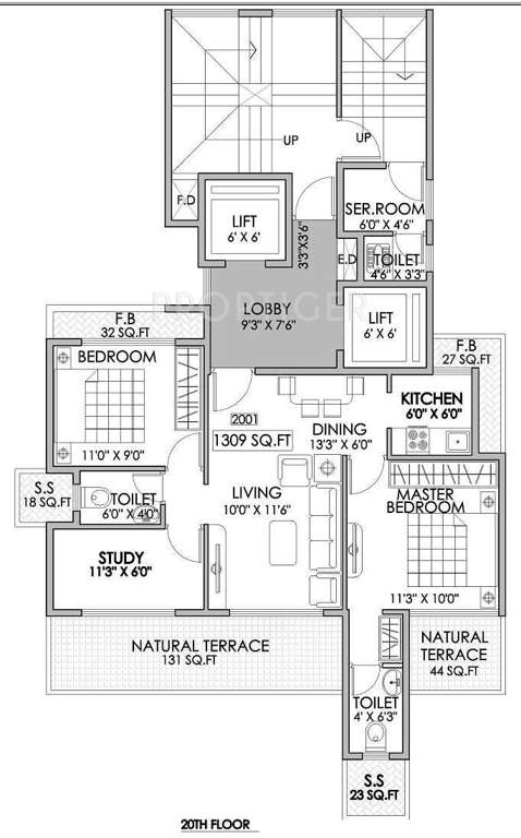  heights Images for Cluster Plan of Shree Enterprises Heights