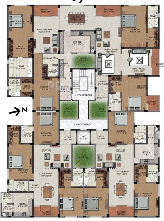 Images for Cluster Plan of Sumanth Sreshta Sundaram