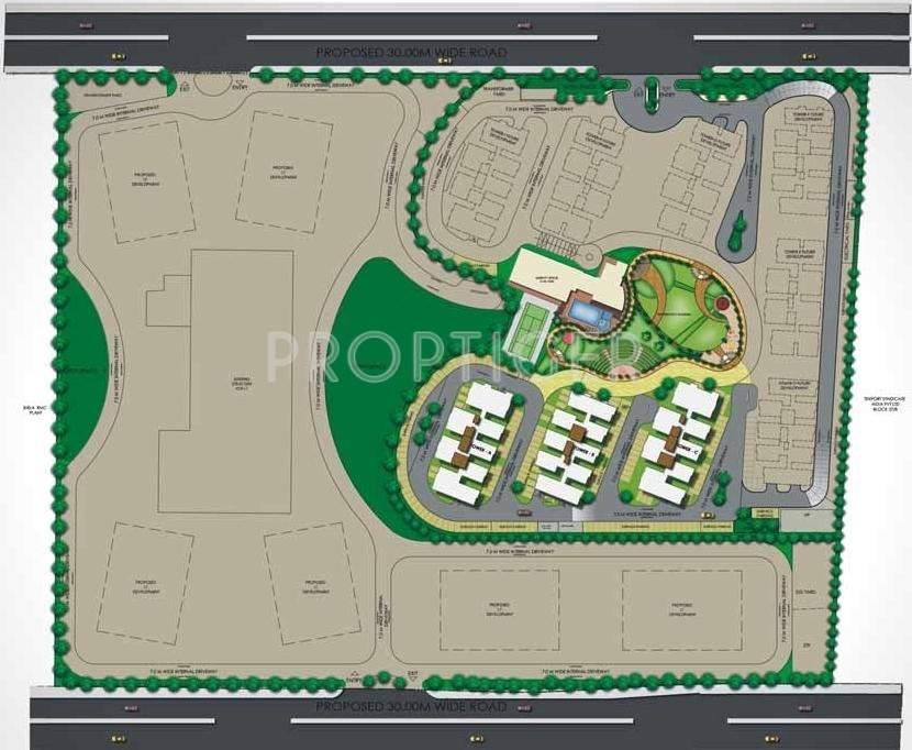  vistas Images for Master Plan of Raheja Vistas