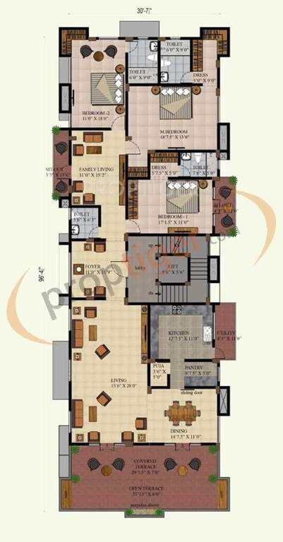 Images for Cluster Plan of Sumanth Sreshta Hayagriva