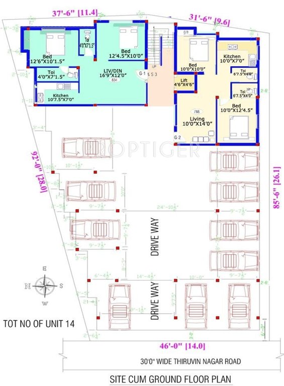 Images for Cluster Plan of ARRR Thiruvin Nagar