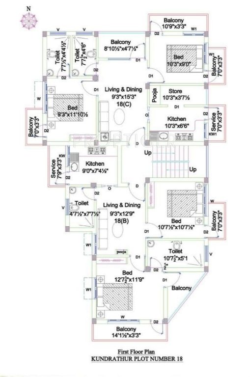 Images for Cluster Plan of OM Shakthy Eden