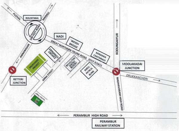 Images for Location Plan of Pranav Aarupadai