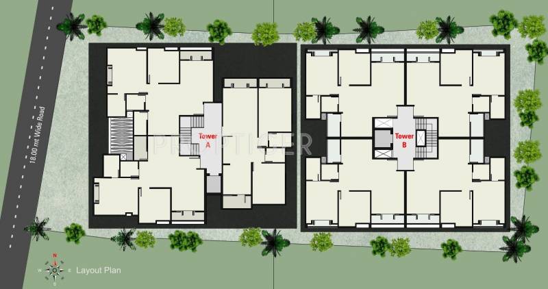 Images for Site Plan of Pratham Angel Residency