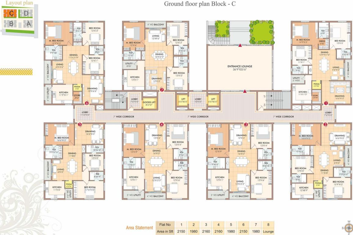 Images for Cluster Plan of Creative Koven Udaya Cresent