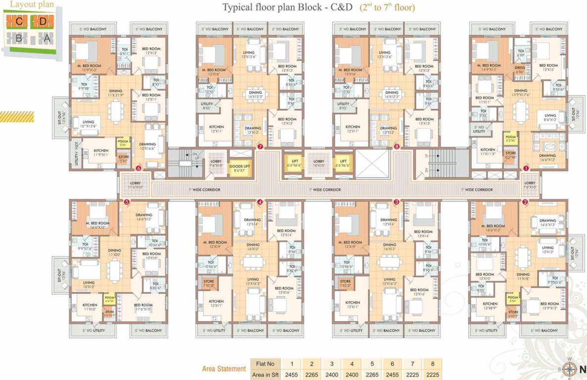 Images for Cluster Plan of Creative Koven Udaya Cresent