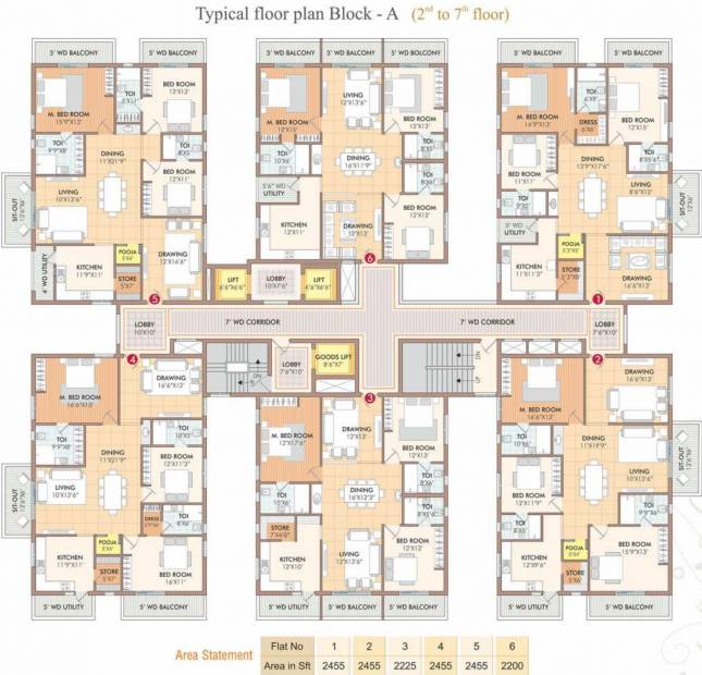  udaya-cresent Block A Cluster Plan