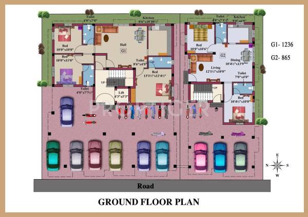 Images for Cluster Plan of Rajus Lake View Images for Cluster Plan of Rajus Lake View