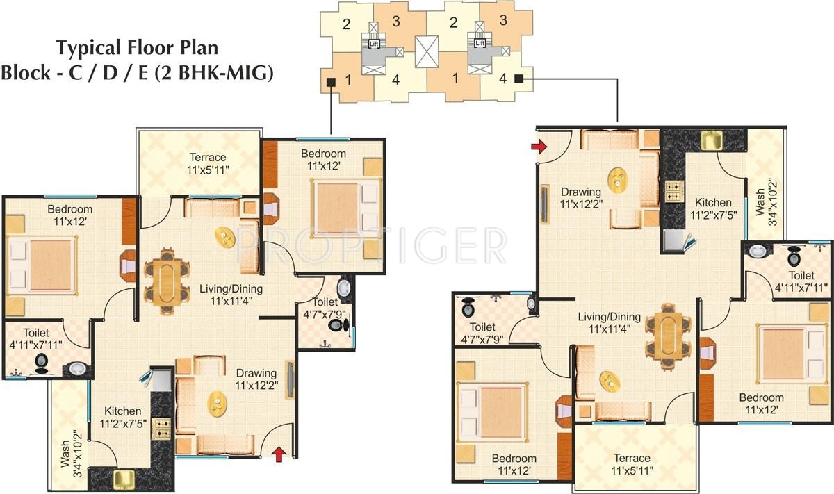 Images for Cluster Plan of Fortune Builders Kasturi