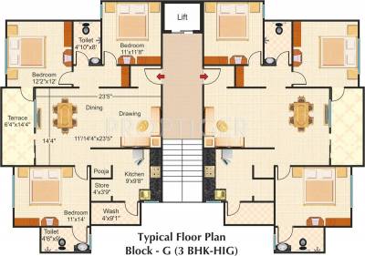 Images for Cluster Plan of Fortune Builders Kasturi