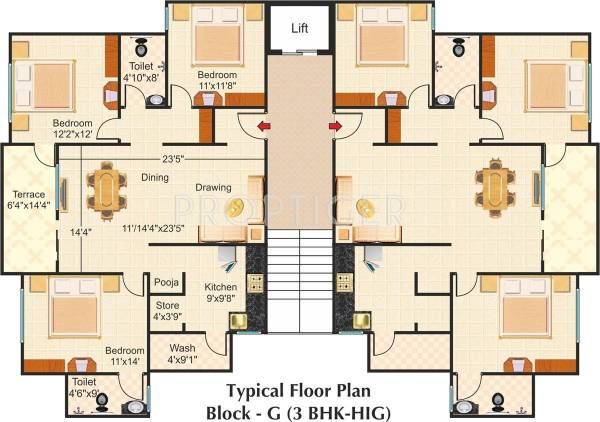 Images for Cluster Plan of Fortune Builders Kasturi
