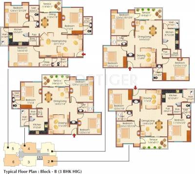 Images for Cluster Plan of Fortune Builders Kasturi