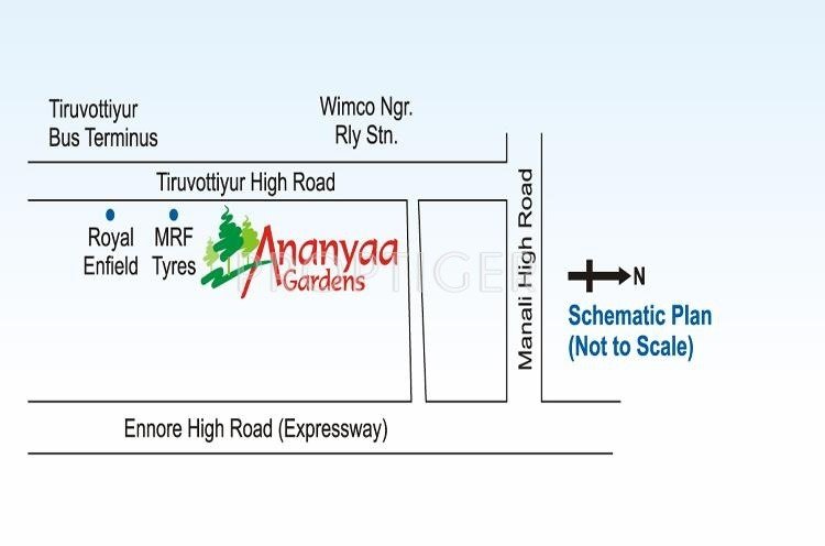 Images for Location Plan of Annai Ananyaa Gardens Phase I