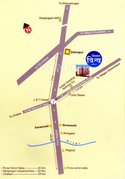  vishwa Images for Location Plan of Vishal Vishwa