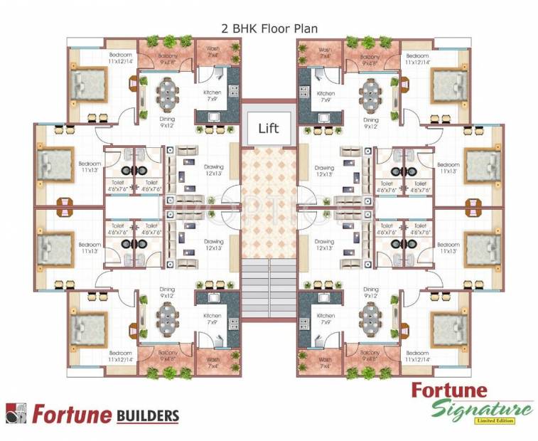 Images for Cluster Plan of Fortune Builders Signature