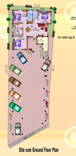 Images for Cluster Plan of Rajus Opal
